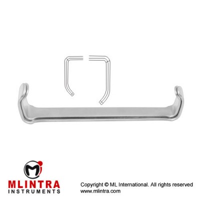 Farabeuf Retractor Set of Fig. 1 and Fig. 2 Stainless Steel, 12 cm - 4 3/4" Blade Size Fig. 1 / Blade Size Fig. 2 26 x 10 mm - 30 x 13 mm / 30 x 10 mm - 34 x 13 mm